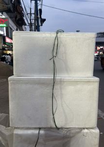 White Styrofoam Cooler Box/ Ice box30L