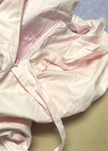 Chic Pastel Pink Midi Dress32