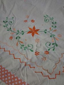 Embroidered Duvet Cover/Bedspread