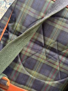 Vintage Classic Plaid Bag slight imperfection