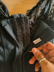 Lacey Corset Look Top