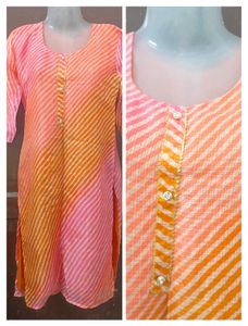 kota doriya leheriya kurti