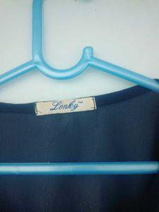 Beautiful navy blue top