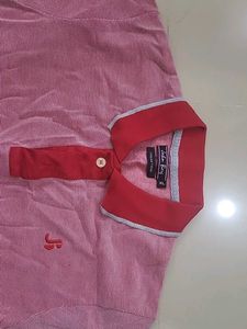 Men's Pink Polo T-Shirt