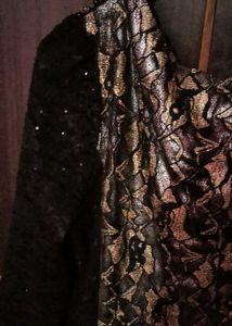 Elegant Black Lace Dress