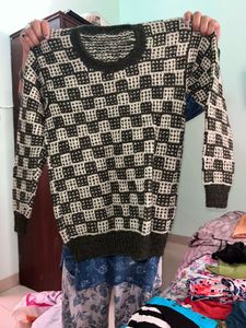 fleece sweater made by my nani
