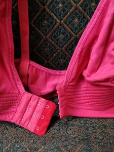Comfortable Pink Bra