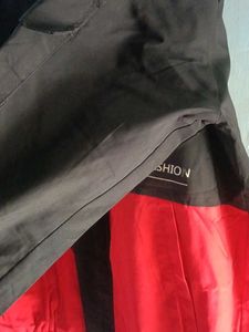 Red and black men jacket