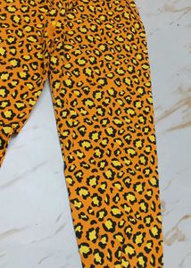 6-7 year Boy's Trending Leopard Pants