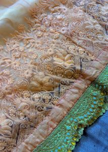 Designer Peach Lehenga Choli
