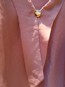 Chic Pink V-Neck Blouse