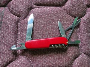 Victorinox Swiss Army Knife Red climber model
