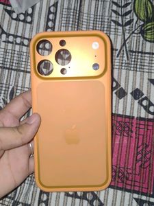 Orange iPhone Case