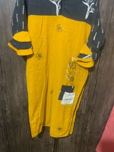 Stylish Yellow Kurta