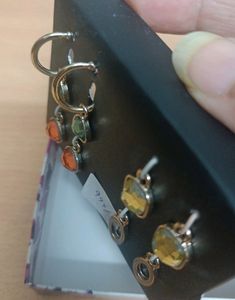 Brand New Avon Interchangeable 4 Sets Of Earrings