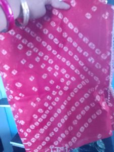 Vibrant Pink Bandhani lehnga