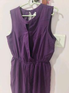 Stylish Purple Jumpsuit