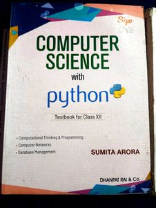 Computer Science with Python Textbooks