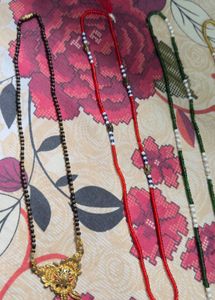 pack of 7 Assorted Beaded Mangalsutras Collection