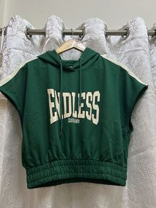 Crop hoodie