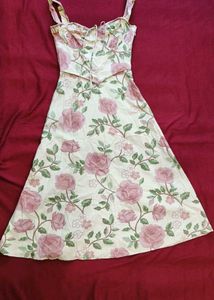 Rosy Bustier Dress