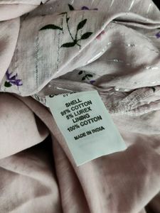 Lavender Floral Print Kurta (Women's)