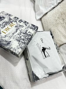 Dior Saddle Bag - Navy Oblique Canvas
