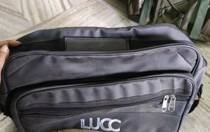 LUCC Black Gym &amp; Travel Bag