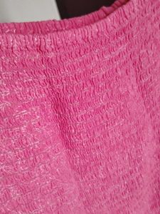 Pink Tiered Midi Dress