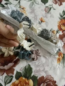 🌸 Cute Flower Hair Claw Clips Set 🌸