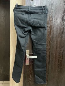 Black High Waist Denim Jeans