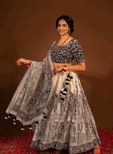 Festival Special Kalamkari Lehenga Choli