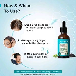 Pilgrim Hair growth Serum