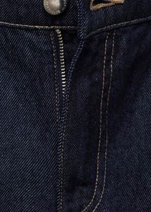 MANGO women high rise pleated wide leg jeans