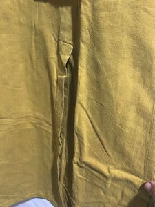 Mustard Yellow Ethnic Kurta