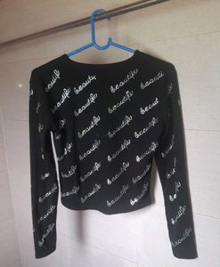 Black full Sleeve Top 🖤