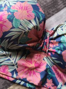 Tropical Floral Bikini Top / Bra Innerwear