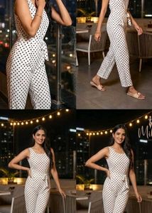 Chic Polka Dot Jumpsuit