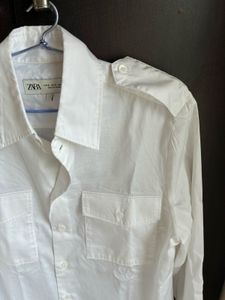 Zara Classic White Shirt