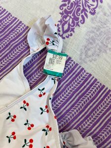 Cute Cherry Print Bikini