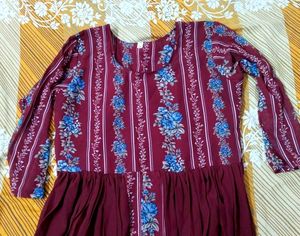 Dark Brown kurta😍✨