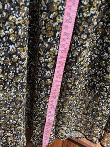 Floral Print Midi Skirt