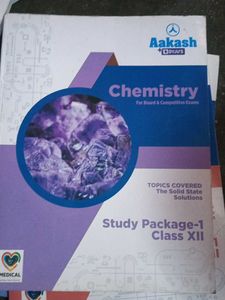 Aakash Chemistry Study Package Class XII