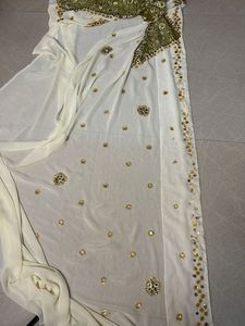 Embroidered Y2K saree