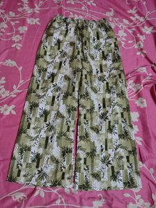 New Bohemian Print Palazzo Pants