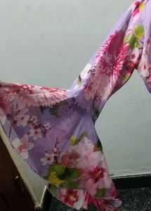 Floral Print Maxi Dress