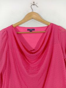 Pink Casual Top (Women's)