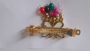 Butterfly Beaded Hair Clip