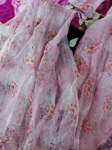 Chic Pink Floral Kurta Set