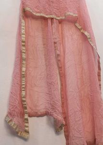 Embroidered Pink Kurta(today sale only)